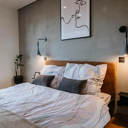 Minimalist Design Penthouse - Old Town דירה *